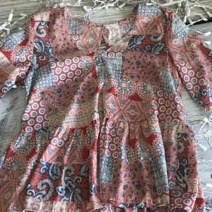 Boutique flounce blouse